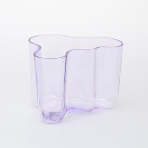 Aalto vase 140mm ライトライラック 木型 0113