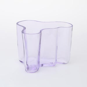 Aalto vase 140mm ライトライラック 木型 0132