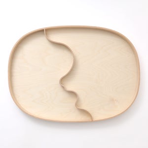 Aalto トレイ 500x365mm プライウッド 0001