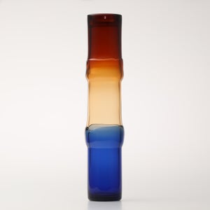 Bamboo vase 90x450mm desert-clear-ulblue 0041