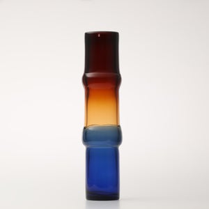 Bamboo vase 90x450mm desert-clear-ulblue 0042