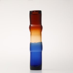 Bamboo vase 90x450mm desert-clear-ulblue 0079