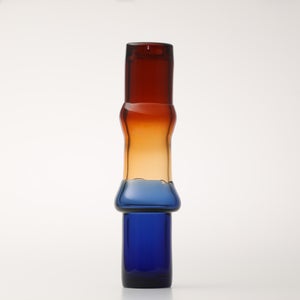 Bamboo vase 90x450mm desert-clear-ulblue 0080