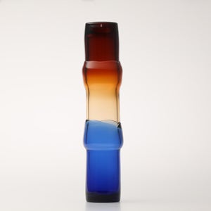 Bamboo vase 90x450mm desert-clear-ulblue 0081