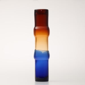 Bamboo vase 90x450mm desert-clear-ulblue 0082