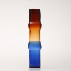 Bamboo vase 90x450mm desert-clear-ulblue 0083