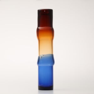 Bamboo vase 90x450mm desert-clear-ulblue 0084