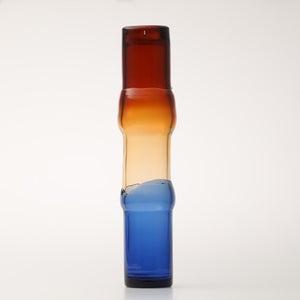 Bamboo vase 90x450mm desert-clear-ulblue 0085