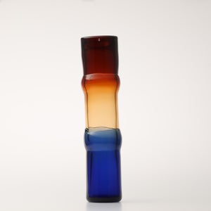 Bamboo vase 90x450mm desert-clear-ulblue 0087