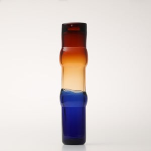 Bamboo vase 90x450mm desert-clear-ulblue 0090