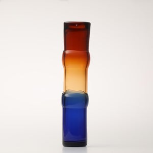 Bamboo vase 90x450mm desert-clear-ulblue 0091