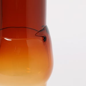 Bamboo vase 90x450mm desert-clear-ulblue 0085