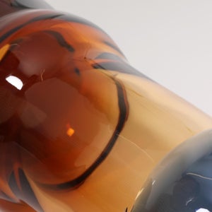 Bamboo vase 90x450mm desert-clear-ulblue 0087