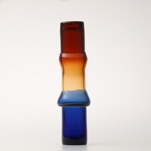 Bamboo vase 90x450mm desert-clear-ulblue 0080