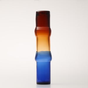 Bamboo vase 90x450mm desert-clear-ulblue 0083