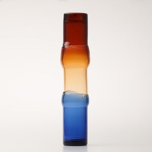Bamboo vase 90x450mm desert-clear-ulblue 0085