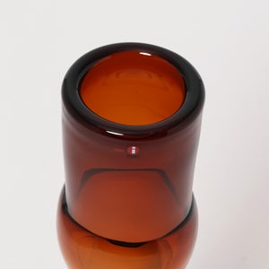 Bamboo vase 90x450mm desert-clear-ulblue 0091