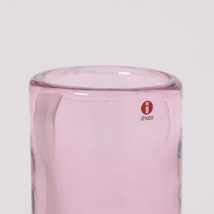 Bamboo vase 90x450mm pink-clear-skyblue 0049