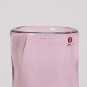 Bamboo vase 90x450mm pink-clear-skyblue 0051