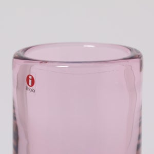 Bamboo vase 90x450mm pink-clear-skyblue 0055