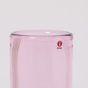Bamboo vase 90x450mm pink-clear-skyblue 0086