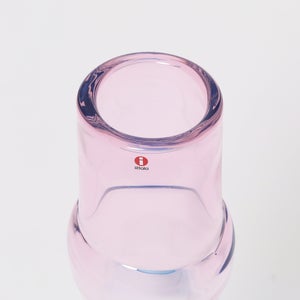 Bamboo vase 90x450mm pink-clear-skyblue 0027