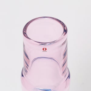 Bamboo vase 90x450mm pink-clear-skyblue 0030