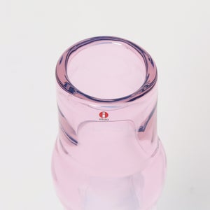 Bamboo vase 90x450mm pink-clear-skyblue 0051