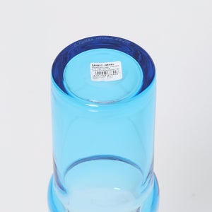 Bamboo vase 90x450mm pink-clear-skyblue 0027