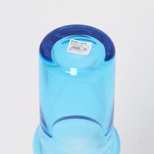 Bamboo vase 90x450mm pink-clear-skyblue 0034