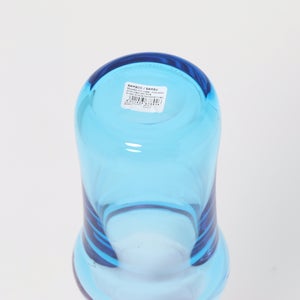 Bamboo vase 90x450mm pink-clear-skyblue 0052