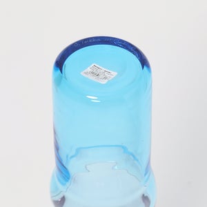 Bamboo vase 90x450mm pink-clear-skyblue 0056