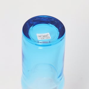 Bamboo vase 90x450mm pink-clear-skyblue 0058