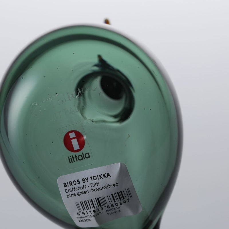 新品イッタラ バード オイバトイッカ チフチャフ パイングリーン バード バイ トイッカ チフチャフ パイングリーンiittala/Arabia