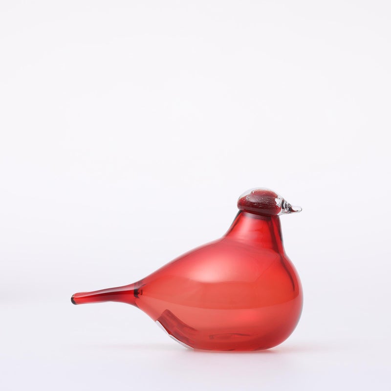 【稀少／新品】 　Birdシリーズ/Little Tern　赤色 イッタラ バード Little Tern｜手のひらに収まる最初の1羽｜Scope