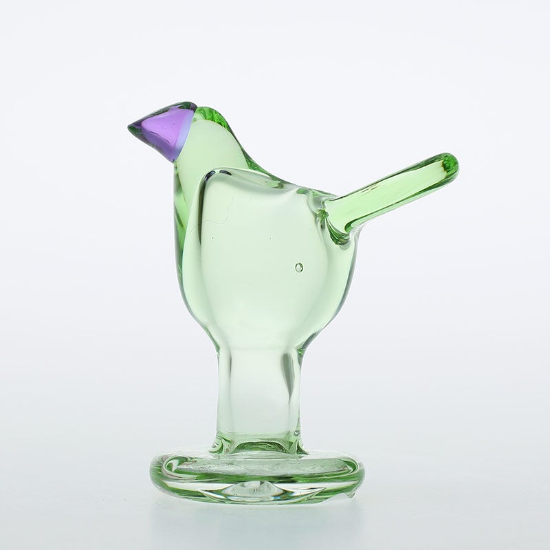 Birds ミニシエッポ脚付 アップルグリーン×アメジスト 0353