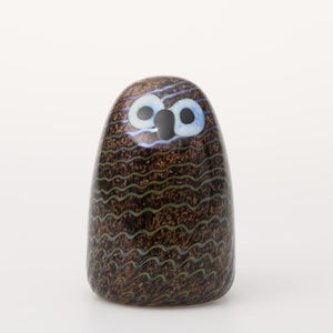 Birds Owlet ブラウン 0158