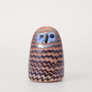 Birds Owlet サーモンピンク 0013