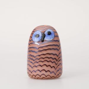 Birds Owlet サーモンピンク 0032