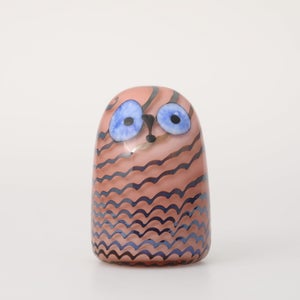 Birds Owlet サーモンピンク 0039