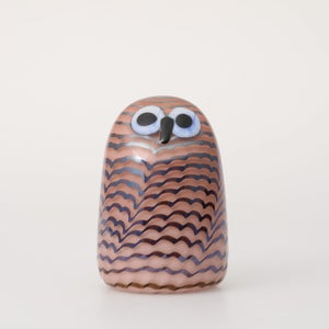 Birds Owlet サーモンピンク 0047