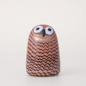 Birds Owlet サーモンピンク 0057