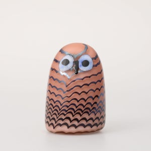 Birds Owlet サーモンピンク 0066