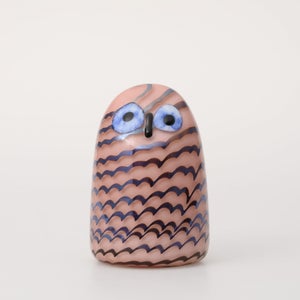 Birds Owlet サーモンピンク 0069