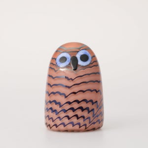 Birds Owlet サーモンピンク 0072