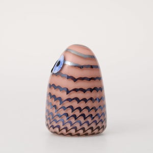 Birds Owlet サーモンピンク 0008