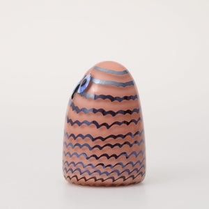 Birds Owlet サーモンピンク 0018