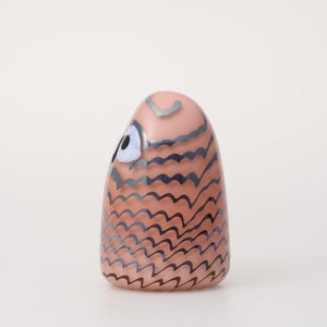 Birds Owlet サーモンピンク 0021