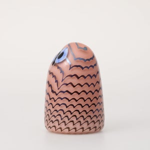 Birds Owlet サーモンピンク 0023