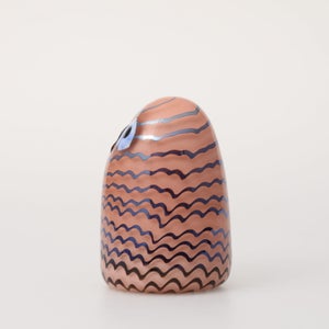 Birds Owlet サーモンピンク 0034